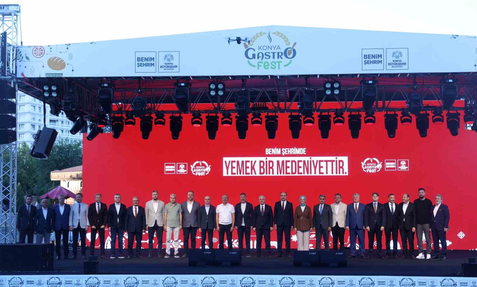 4. KONYA GASTROFEST HEYECANI BAŞLADI