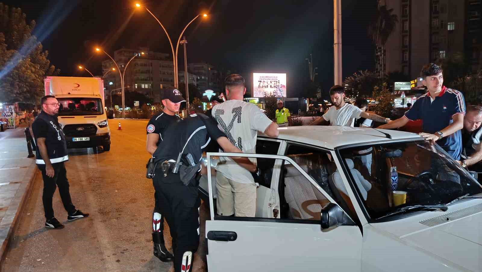 ADANA’DA ‘HUZUR VE GÜVEN’ UYGULAMASI: 1 MİLYON 94 BİN TL CEZA, 38 YAKALAMA