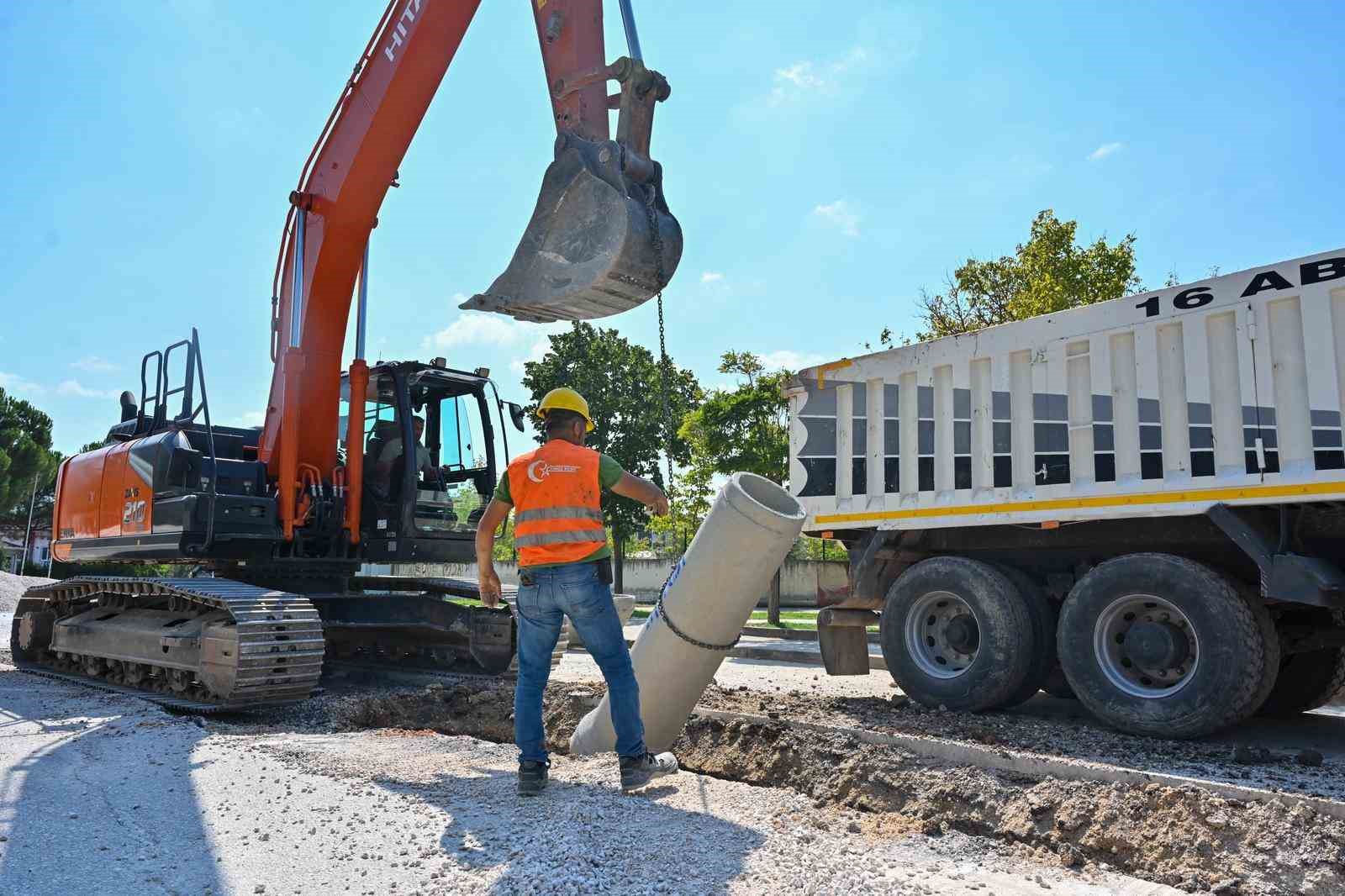 BÜYÜKŞEHİR’DEN KAYAPA TOKİ’DE ALTYAPIYA KALICI ÇÖZÜM