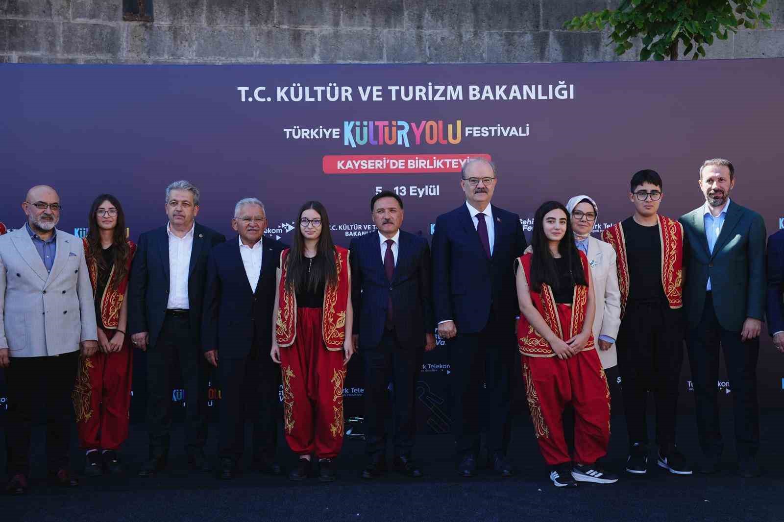 KAYSERİ’DE KÜLTÜR YOLU HEYECANI BAŞLADI