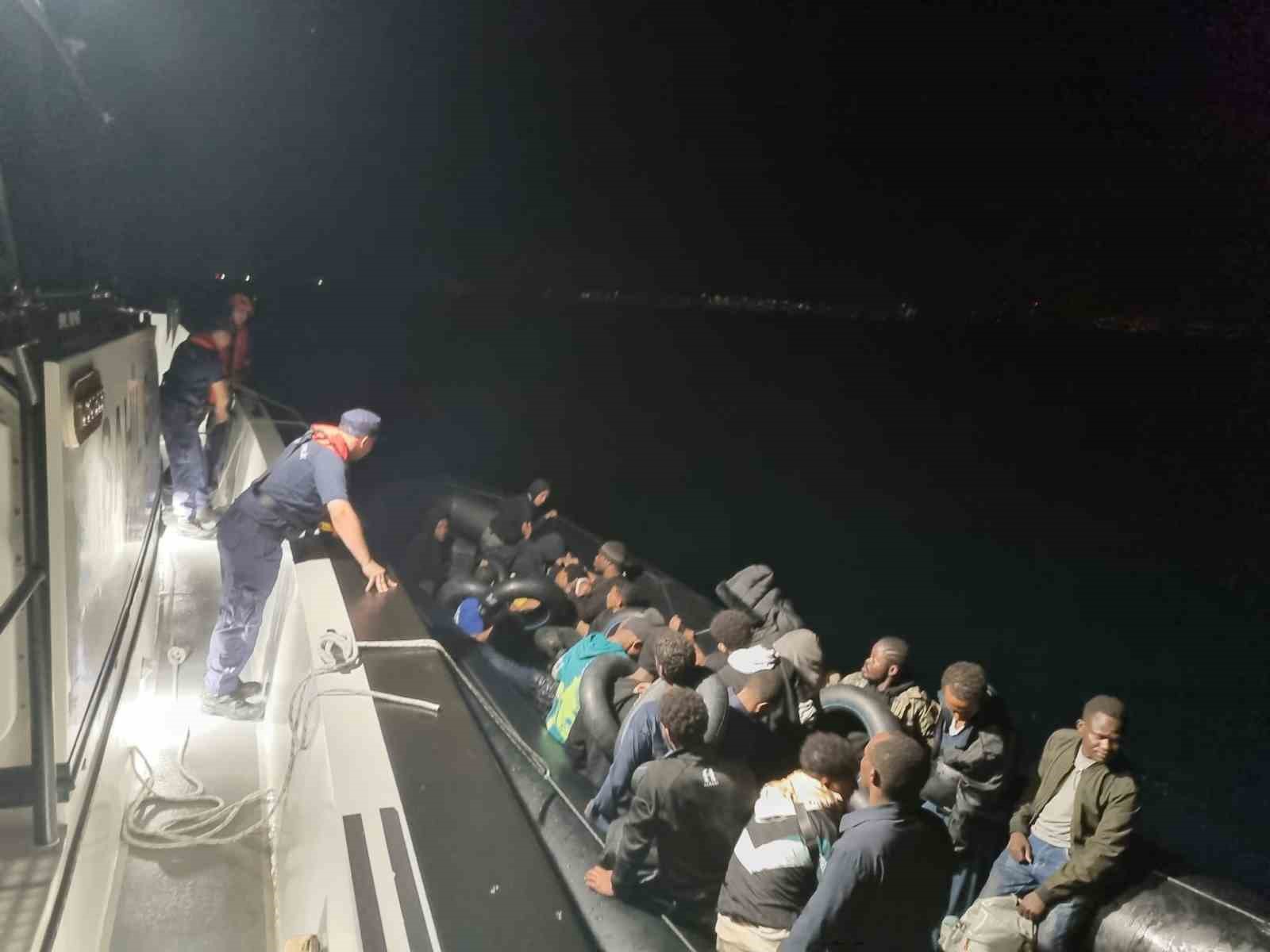 DİDİM’DE 32 DÜZENSİZ GÖÇMEN YAKALANDI