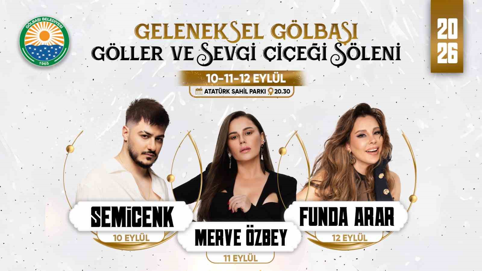 GÖLBAŞINDA KONSER HEYECANI BAŞLIYOR