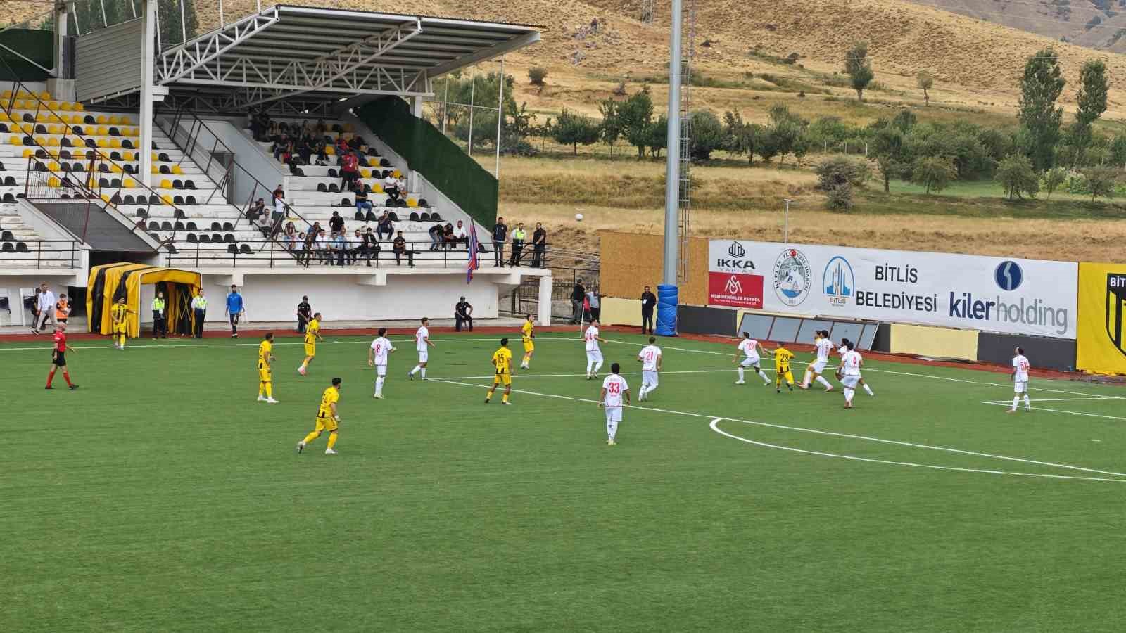 BİTLİS SPOR 1916, SEZONA 3 PUANLA BAŞLADI