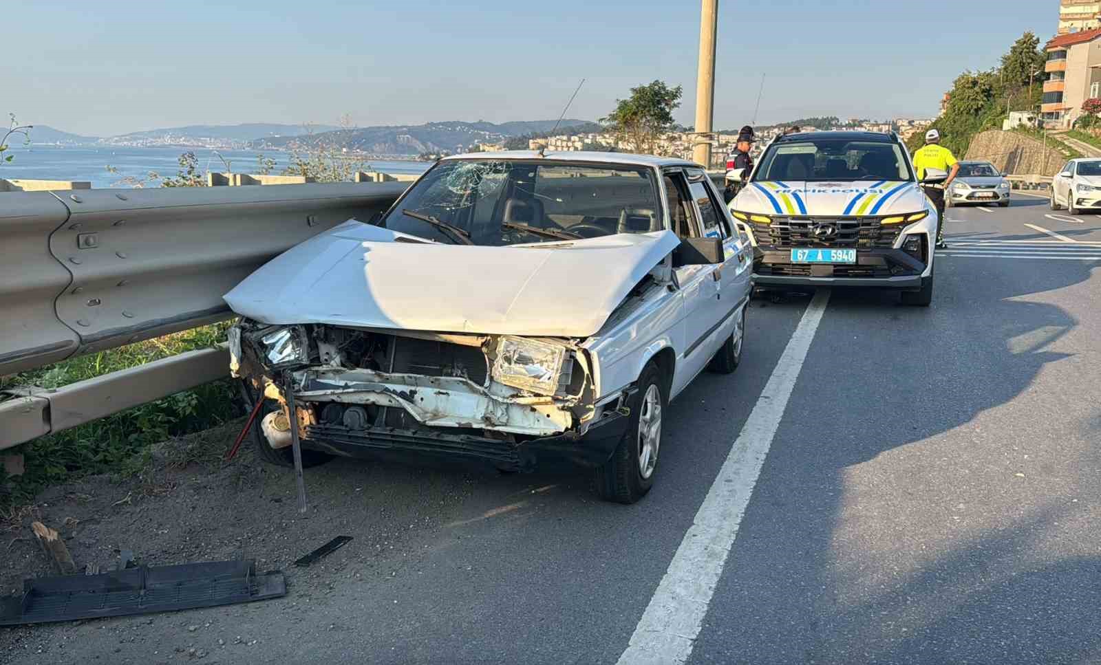 YOLA FIRLAYAN KÖPEK KAZAYA NEDEN OLDU: 5 YARALI