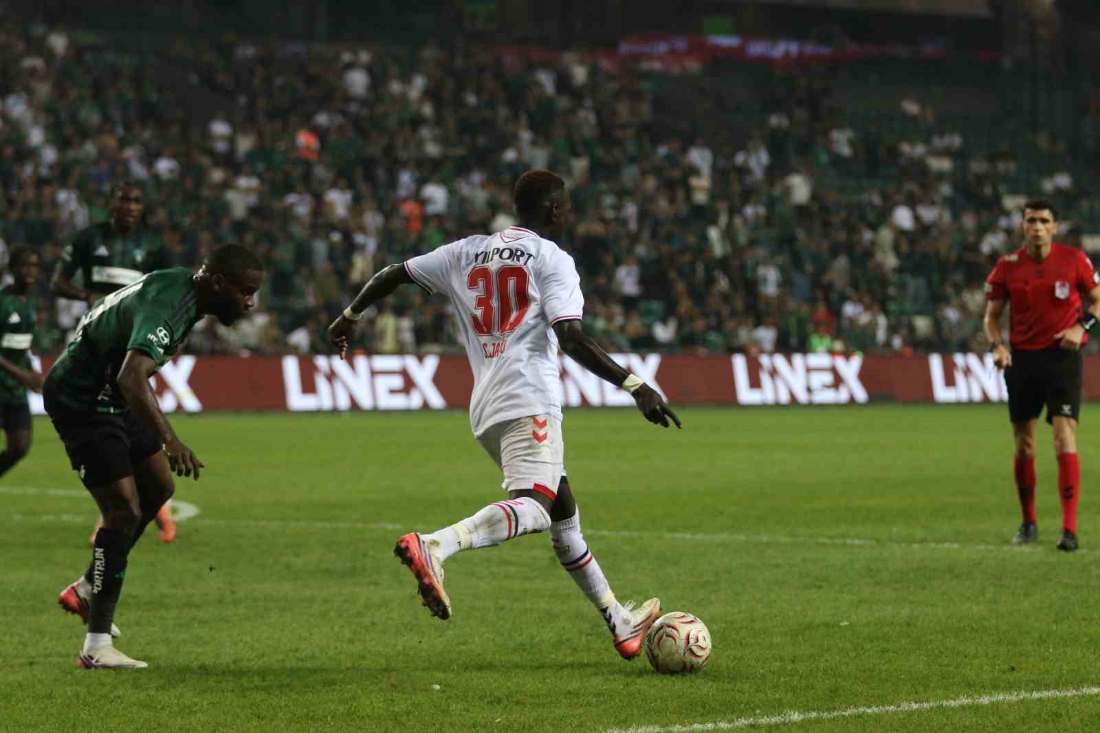 TRENDYOL SÜPER LİG: KOCAELİSPOR: 1 - SAMSUNSPOR: 0 (MAÇ SONUCU)