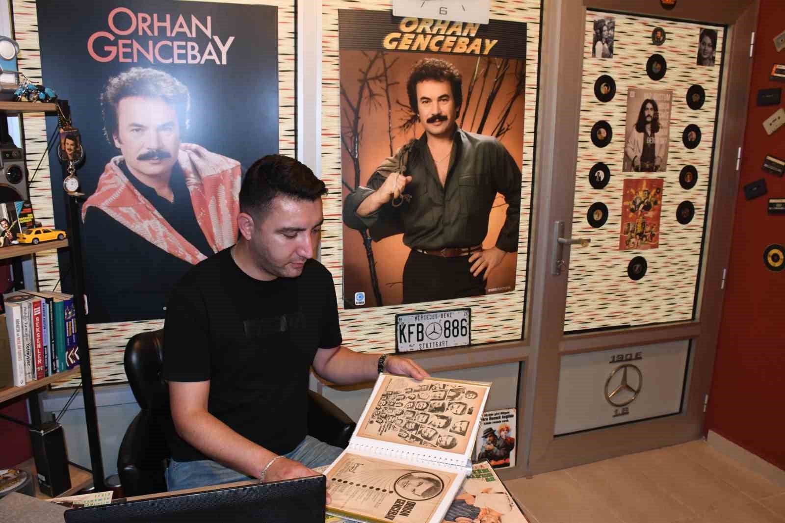 ÇOCUKKEN BAŞLADI, 25 YILDA DEV BİR ARŞİVE DÖNÜŞTÜ: ORHAN GENCEBAY’IN TÜM İZLERİNİ TOPLUYOR