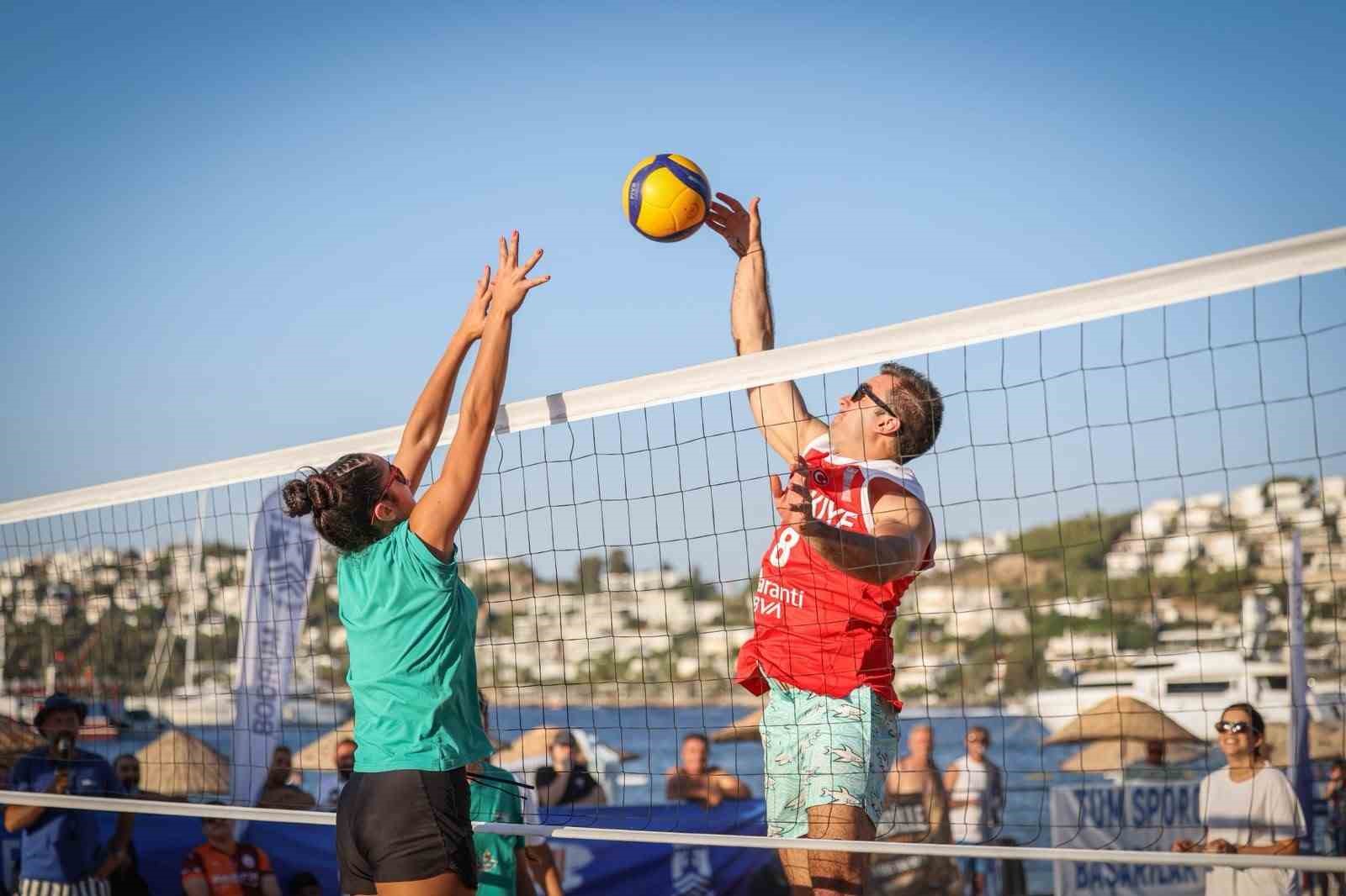 PLAJ VOLEYBOLU ŞENLİĞİ GÜNDOĞAN’DA TAMAMLANDI