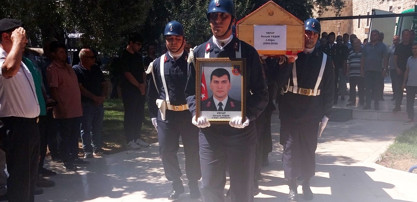 DERBİDE HAYATINI KAYBEDEN GAZİ GERÇEK YAŞAR, SON YOLCULUĞUNA UĞURLANDI