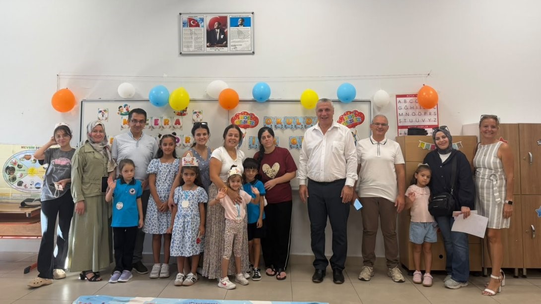 BURHANİYE DE OKULLARDA UYUM HAFTASI BAŞLADI