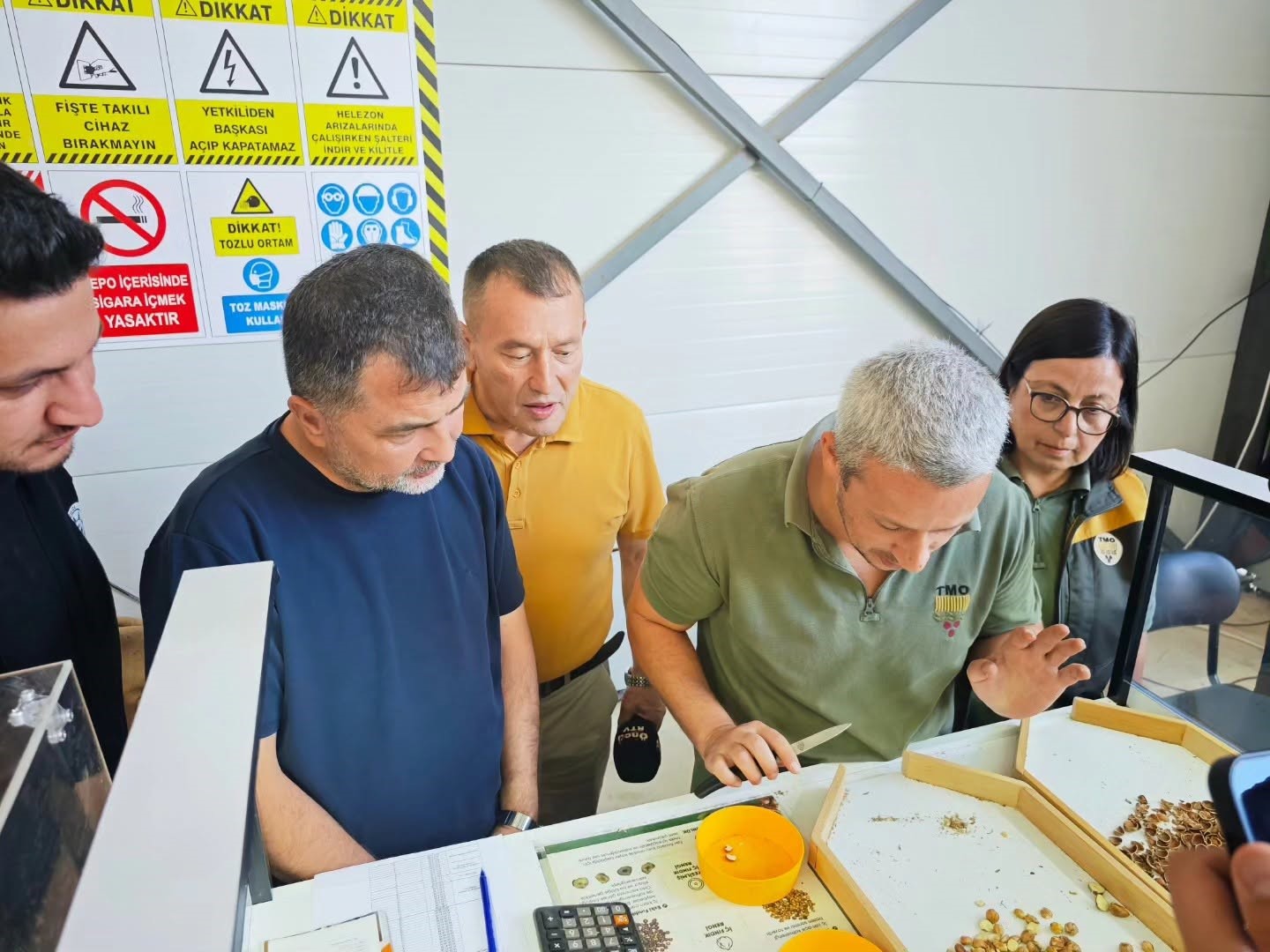 YIĞILCA TMO FINDIK ALIM MERKEZİ AÇILDI