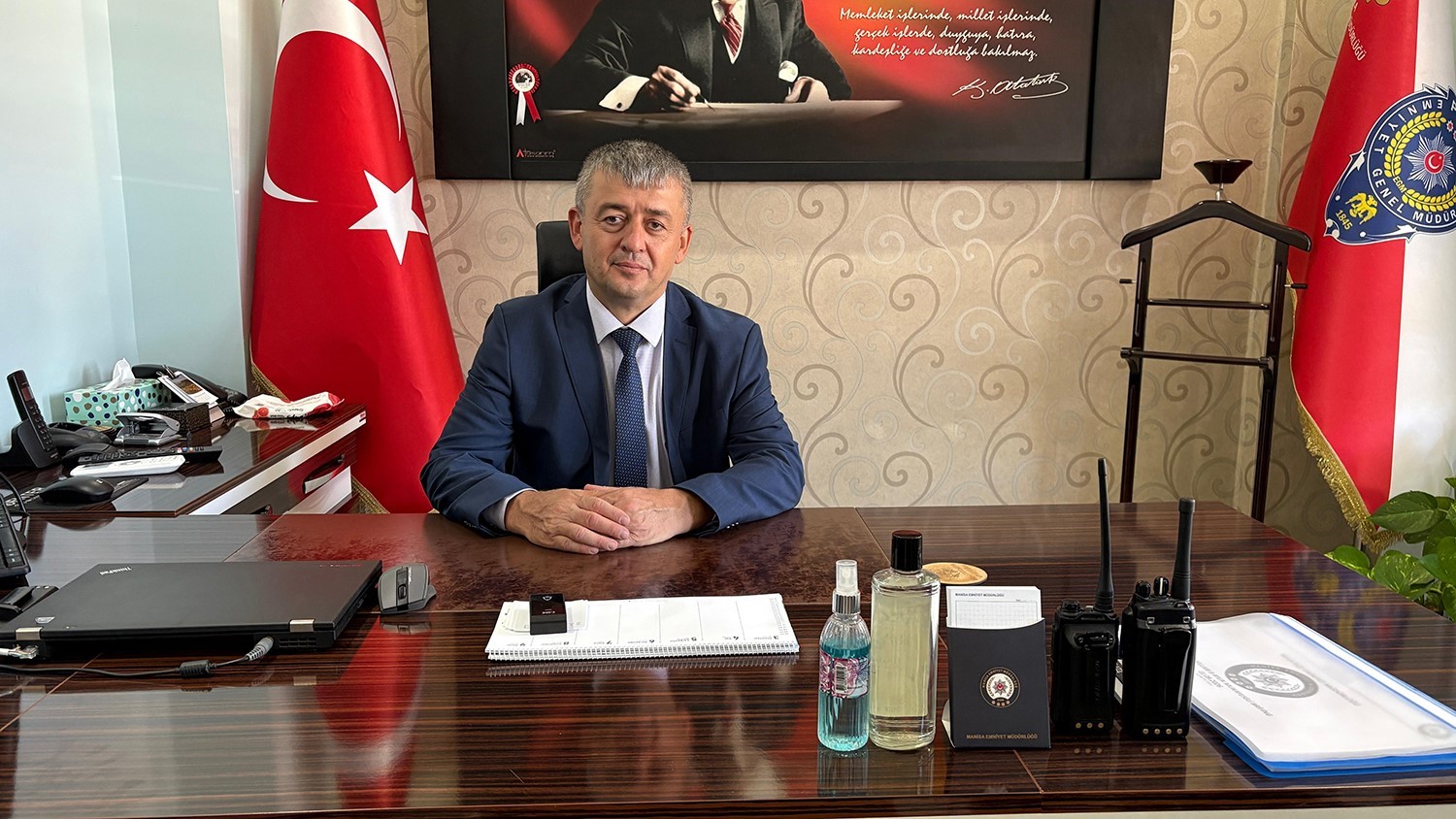 EMNİYET AMİRİ AYHAN CAMCI GÖREVE BAŞLADI