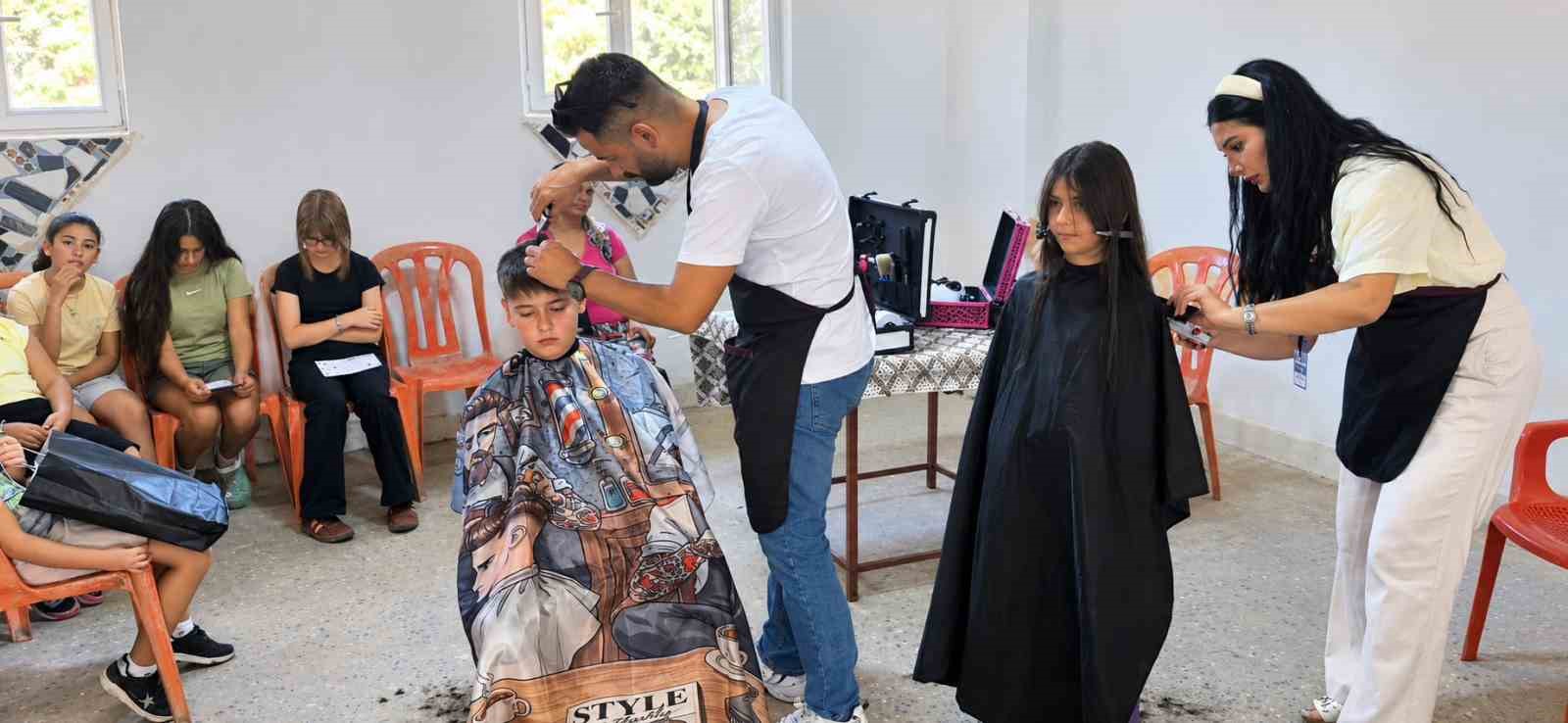 SÖKE BELEDİYESİ’NDEN OKUL ÖNCESİ ÜCRETSİZ SAÇ TIRAŞI