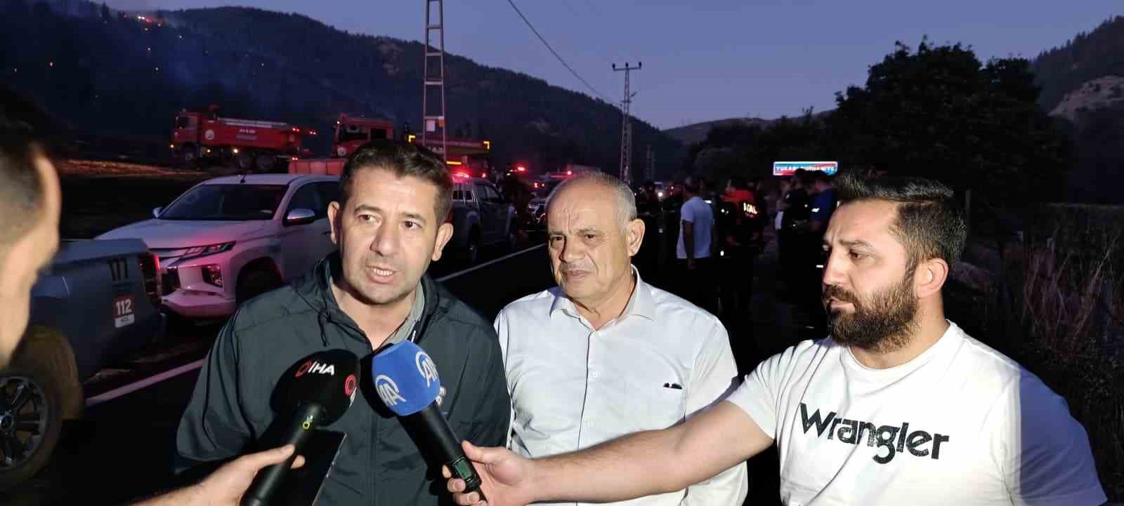 YAHYALI’DAKİ ORMAN YANGINI KONTROL ALTINA ALINDI