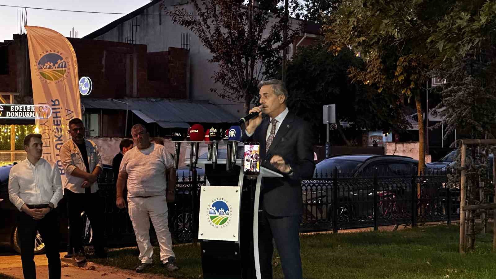 SAKARYA BÜYÜKŞEHİR BELEDİYE BAŞKANI ALEMDAR: "YATIRIMLARIMIZ 120 MİLYAR LİRAYI AŞTI"