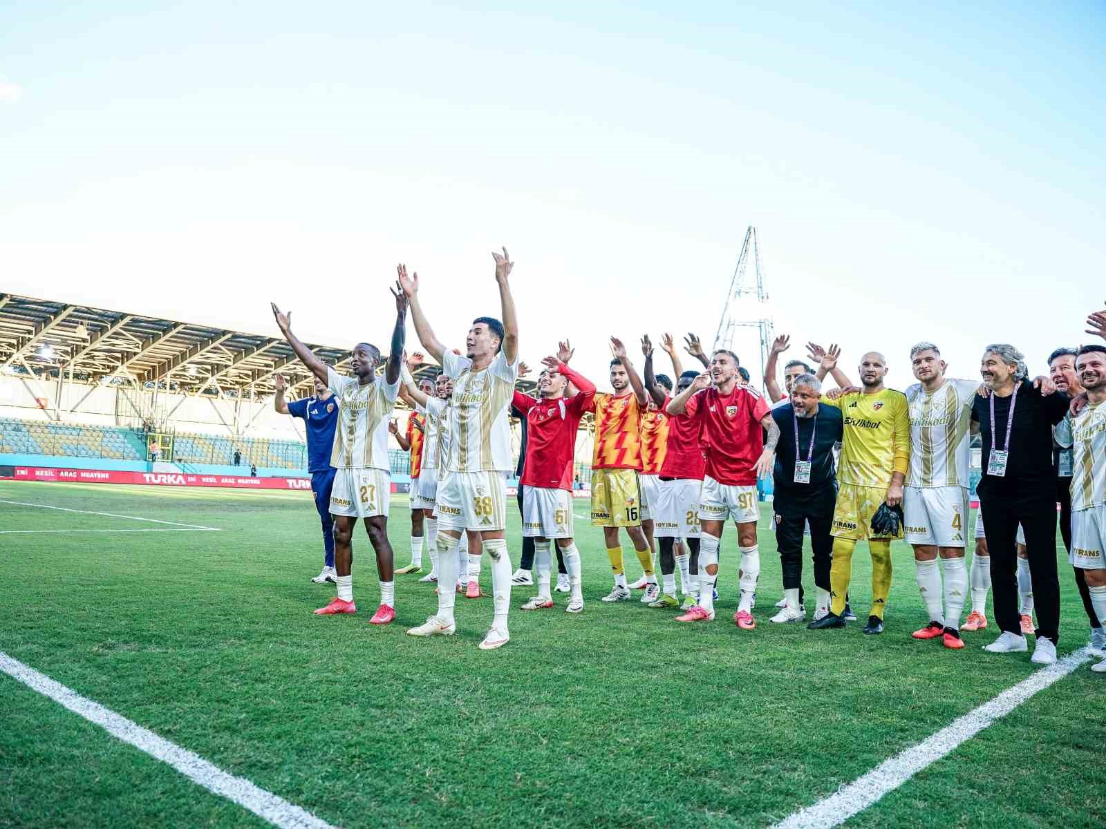 KAYSERİSPOR 4. GALİBİYETİNİ ALDI