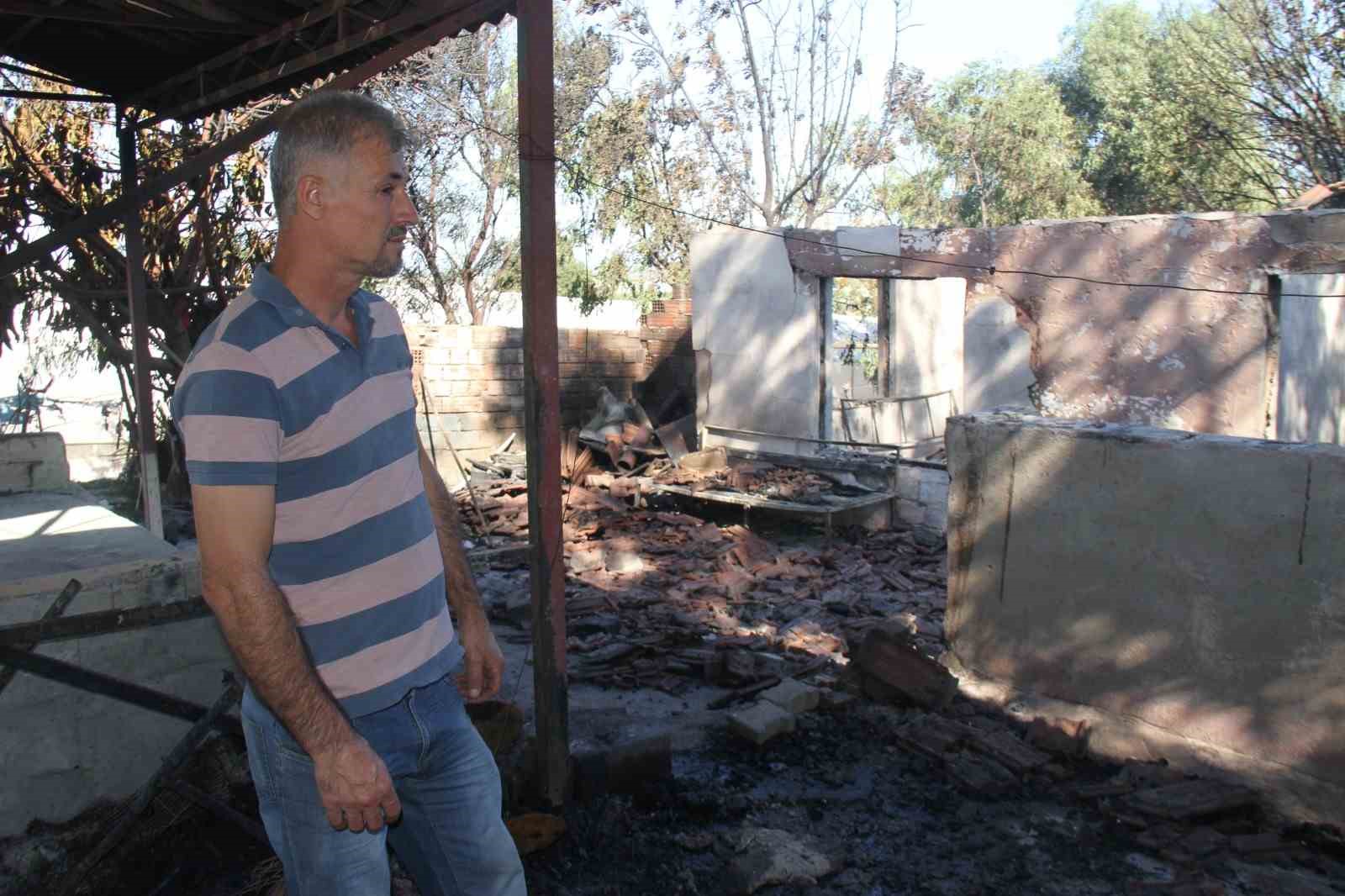 SERİK’TEKİ YANGINDA ENGELLİ ABLASINI ALEVLERİN ARASINDAN KURTARDI, O ANLARI ANLATTI