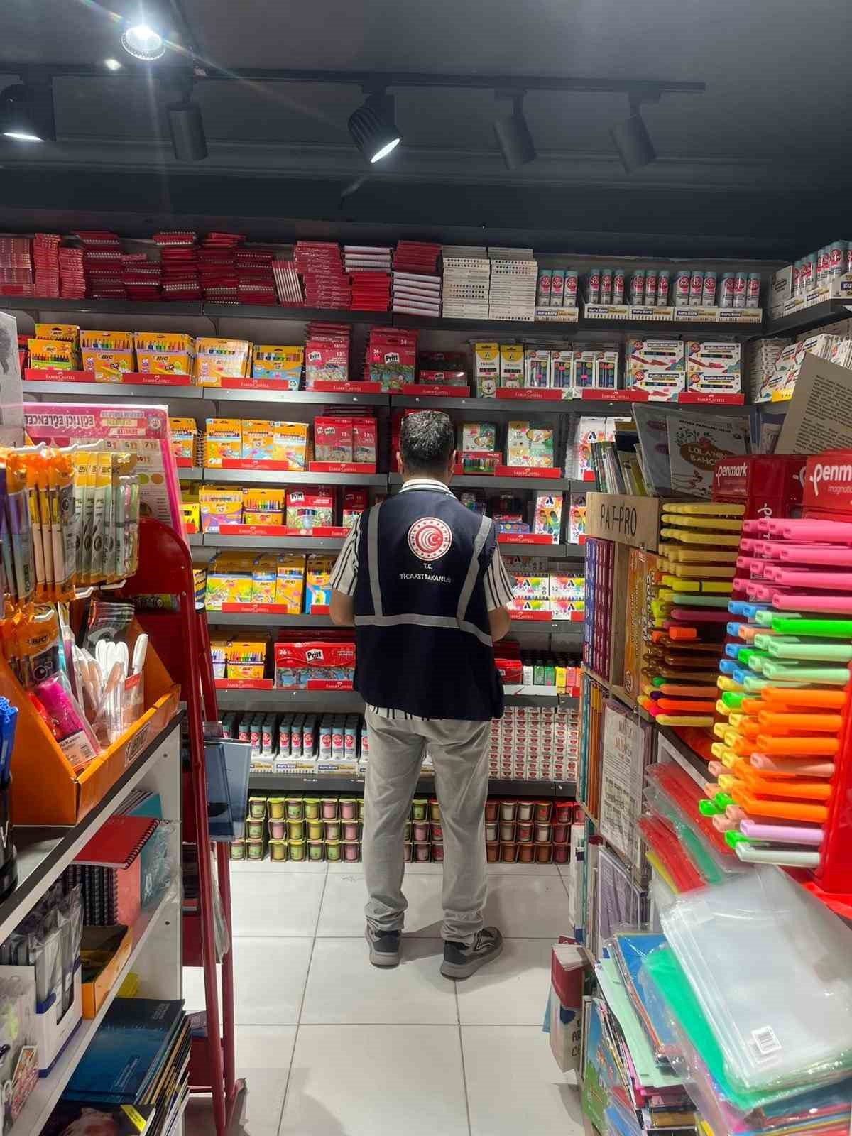 YOZGAT’TA KIRTASİYE DENETİMLERİNDE OLUMSUZLUĞA RASTLANMADI