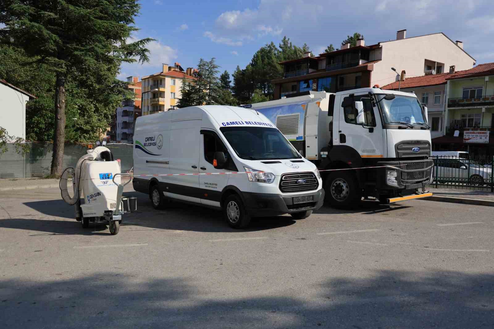 ÇAMELİ BELEDİYESİNİN ARAÇ FİLOSU GÜÇLENİYOR