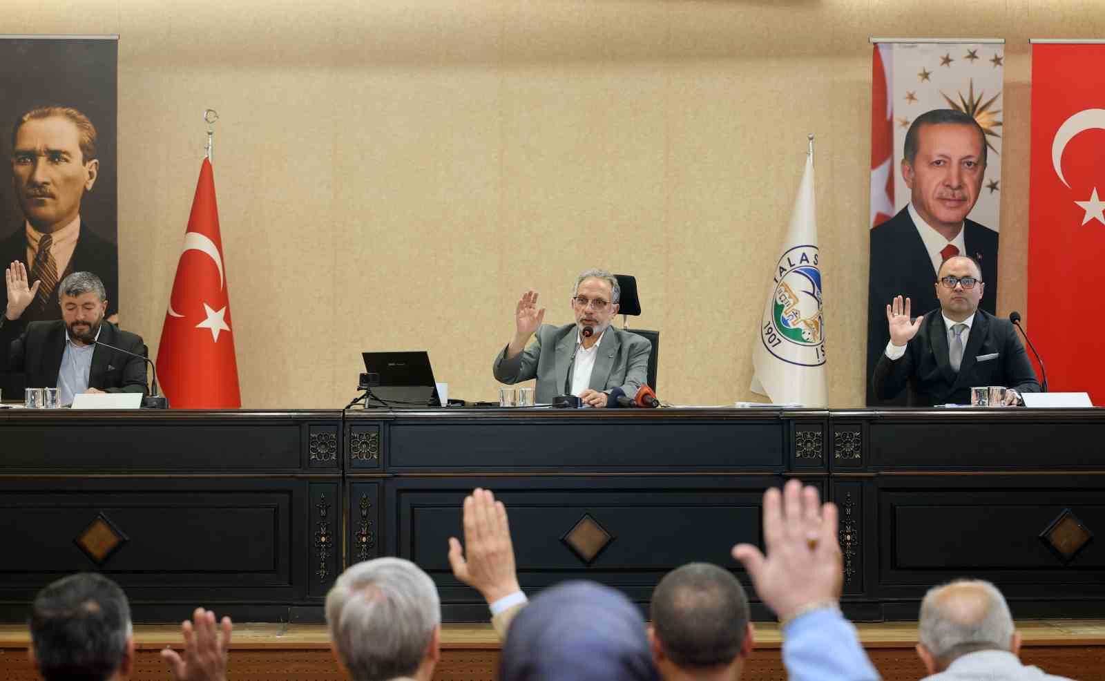 TALAS MECLİSİ’NDEN HİZMET ATAĞI