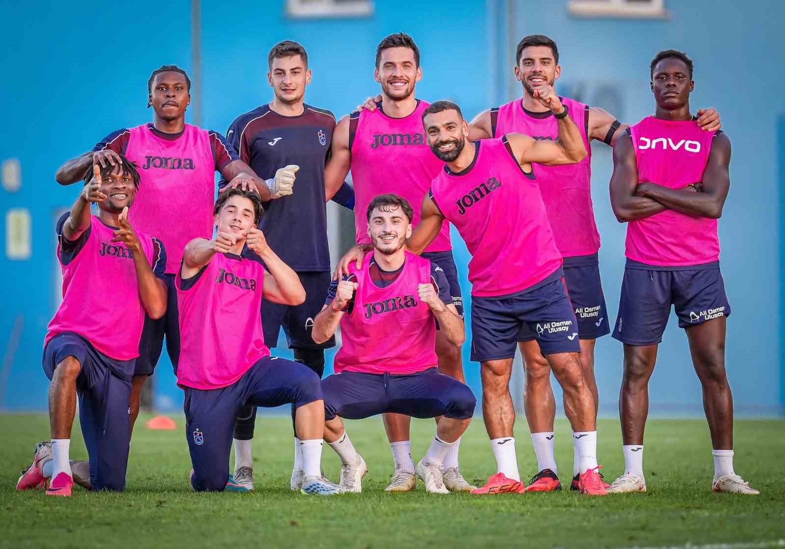 TRABZONSPOR, KONYASPOR MAÇI HAZIRLIKLARINA BAŞLADI