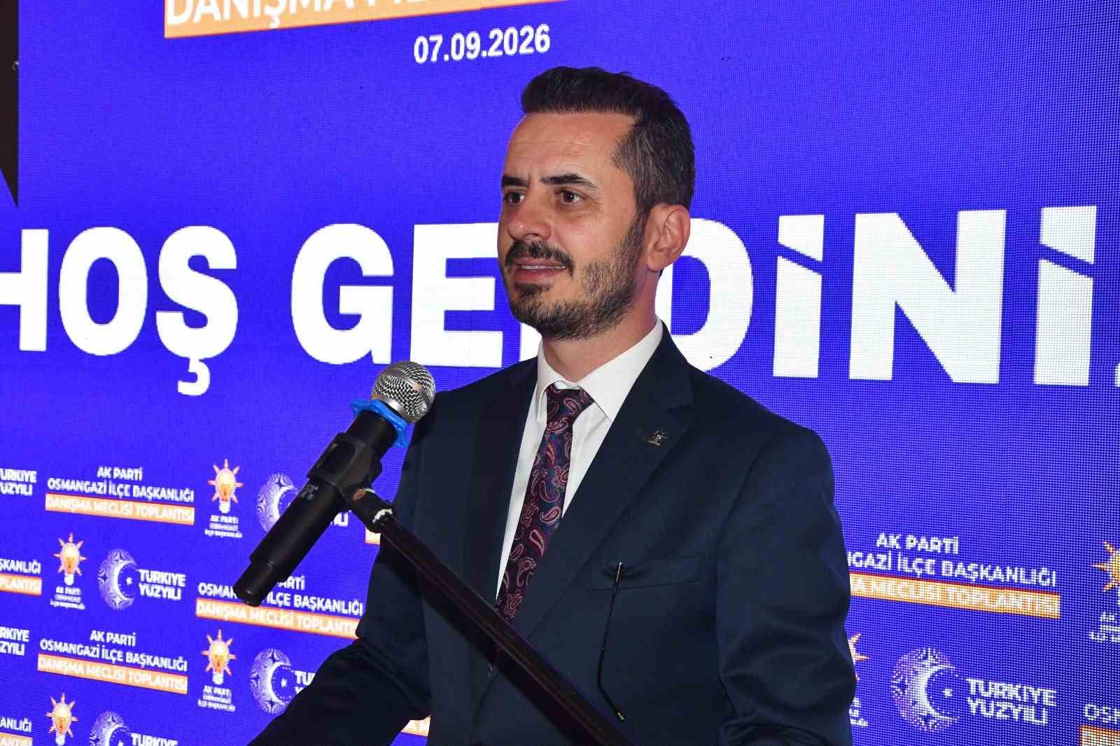 AK PARTİ OSMANGAZİ’DE HEDEF 16 BİN YENİ ÜYE