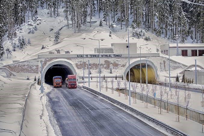 ILGAZ TÜNELİ TATBİKAT NEDENİYLE ULAŞIMA KAPANACAK