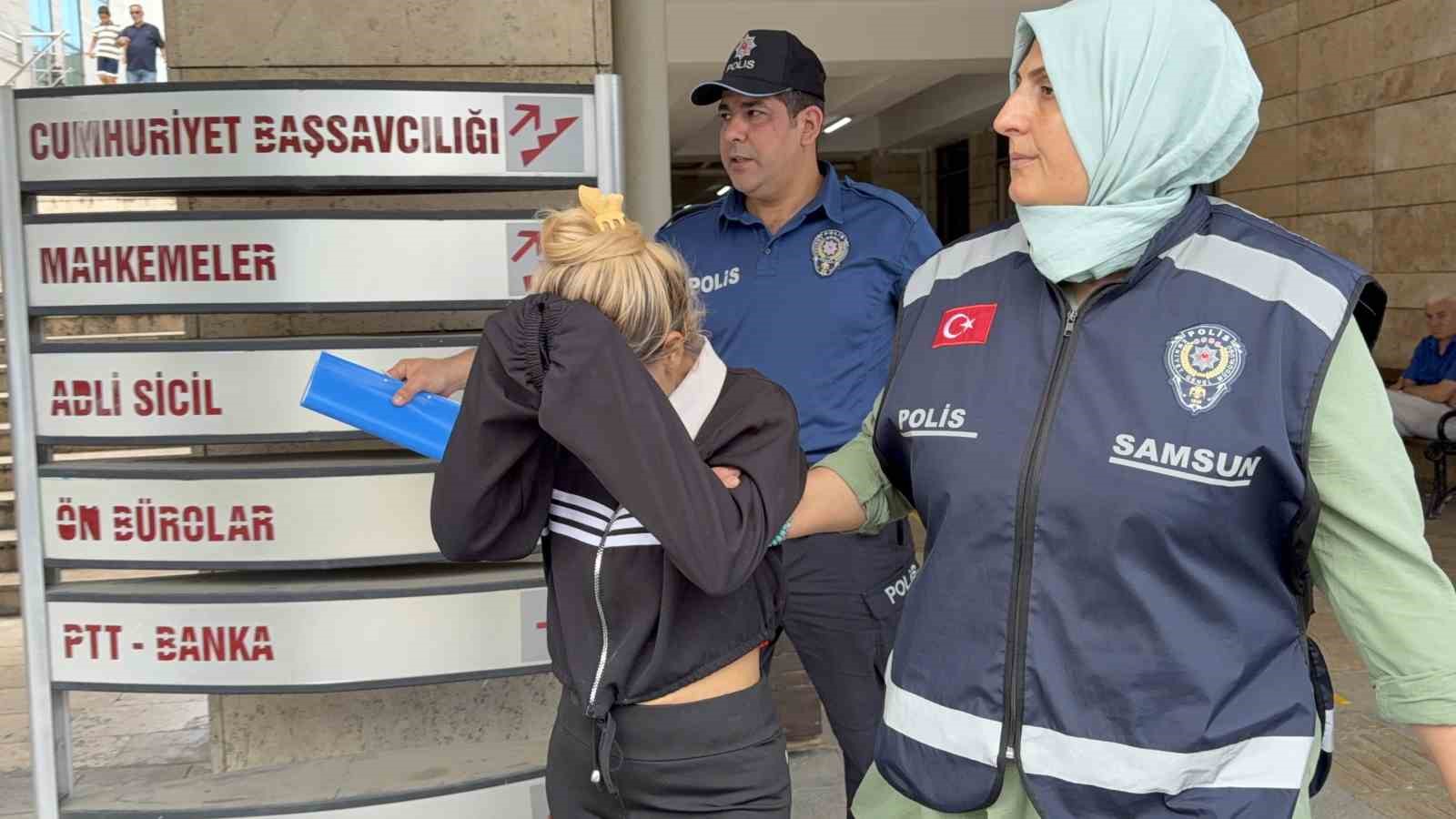 SAMSUN’DA MAĞAZALARDAN GİYSİ ÇALAN KADIN TUTUKLANDI