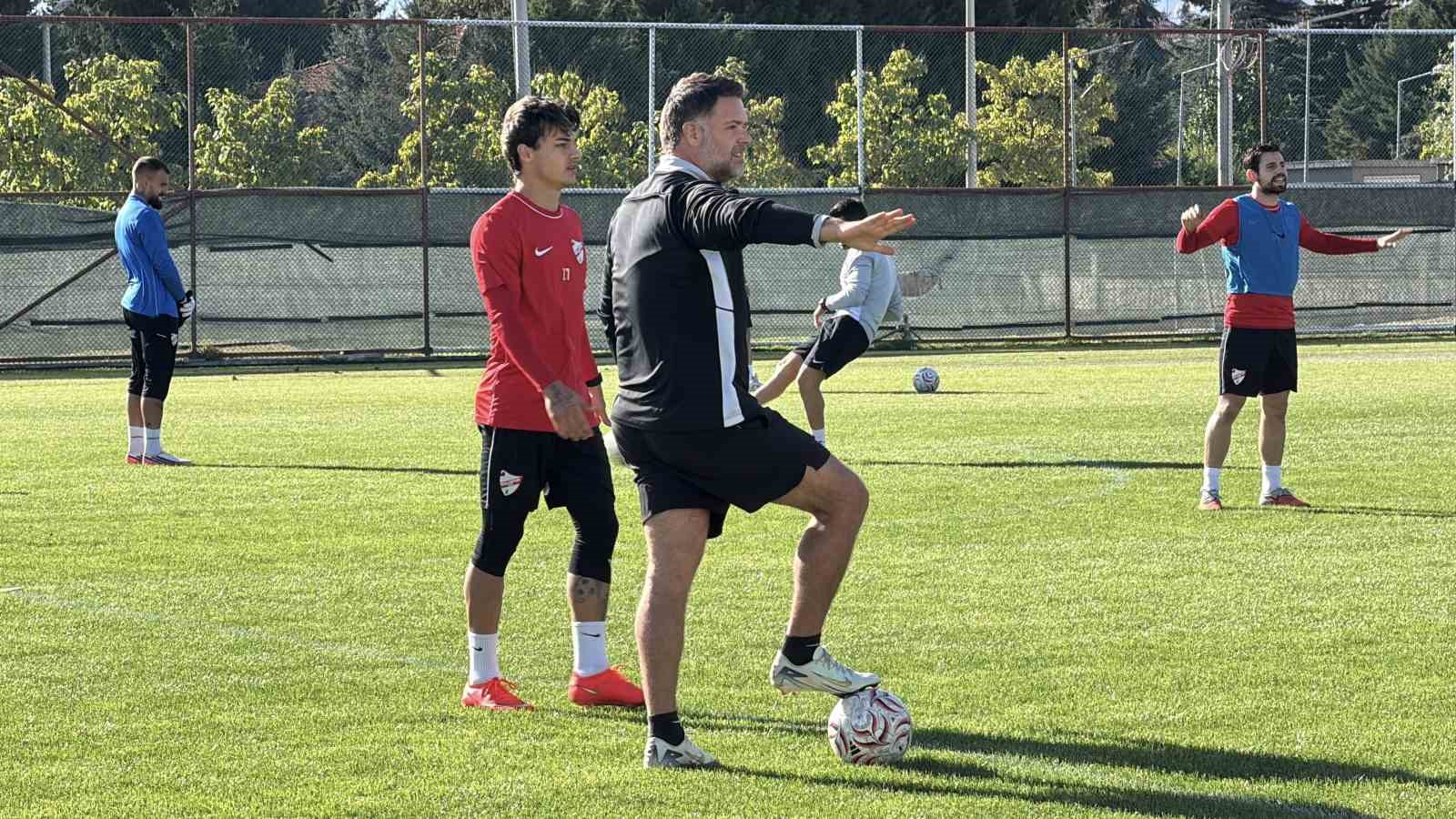BOLUSPOR, PENDİKSPOR MAÇI HAZIRLIKLARINI SÜRDÜRDÜ