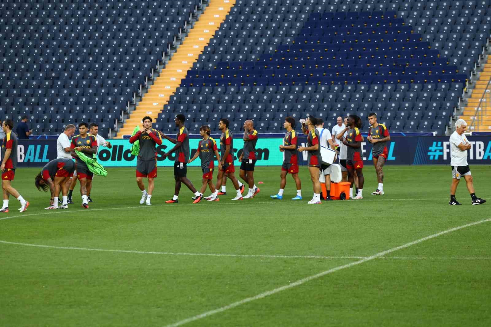ROMA, FENERBAHÇE MAÇINA HAZIR