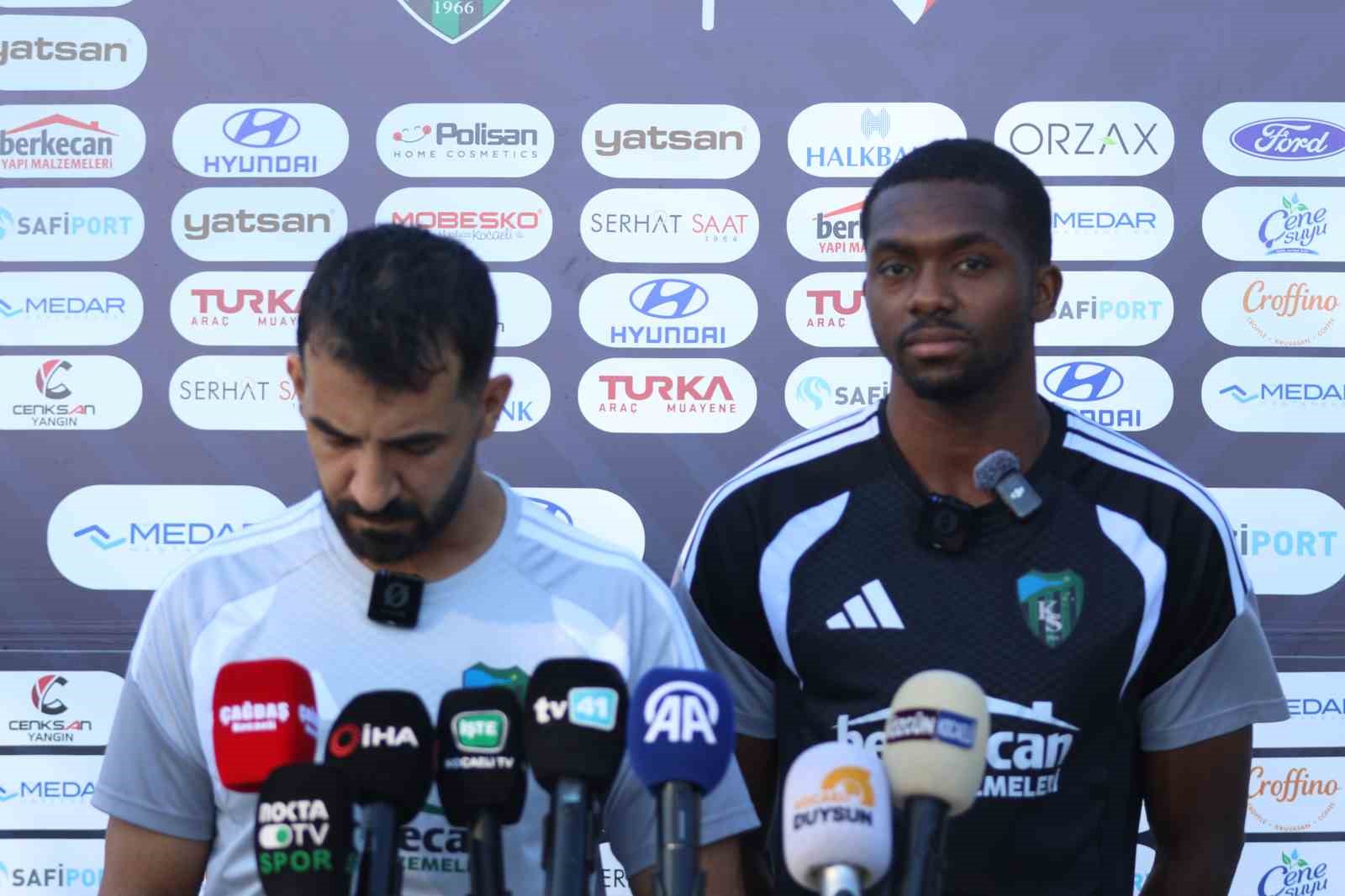 KOCAELİSPOR, GALATASARAY DEPLASMANINA HAZIRLANIYOR