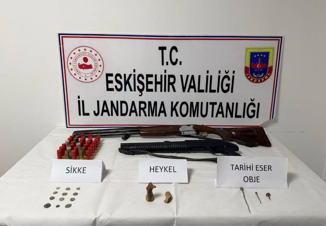 ESKİŞEHİR’DE TARİHİ ESER OPERASYONU: 1 ŞÜPHELİ TUTUKLANDI