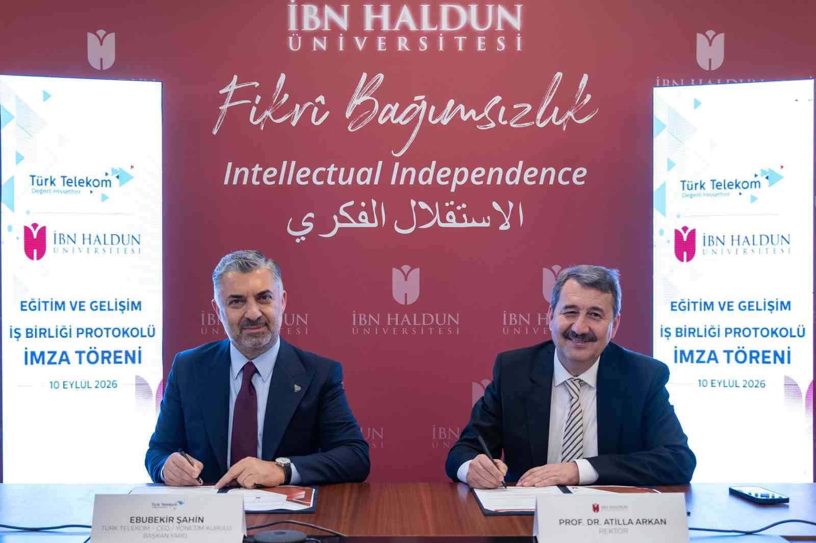 TÜRK TELEKOM VE İBN HALDUN ÜNİVERSİTESİ’NDEN YARININ DÜNYASINA STRATEJİK YATIRIM