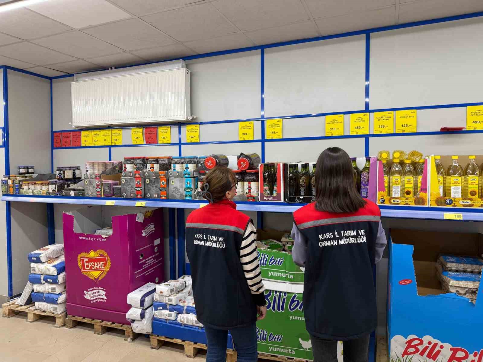 KARS’TA TARIMSAL ÜRÜN FİYATLARI SAHADAN TAKİP EDİLİYOR