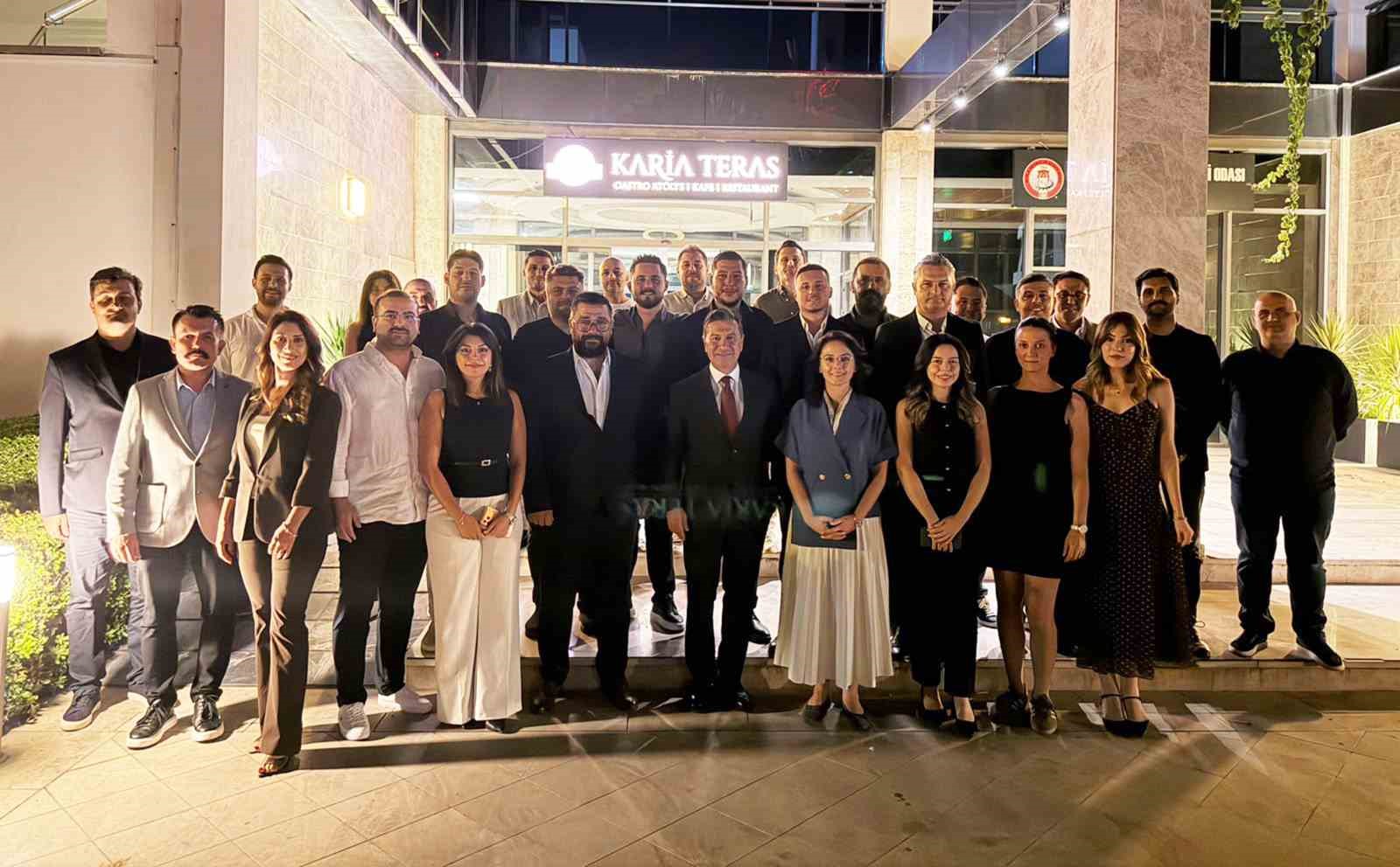 BAŞKAN ARAS MUĞLA GELİŞİM DERNEĞİ’NİN GELENEKSEL GRUP TOPLANTISINA KATILDI