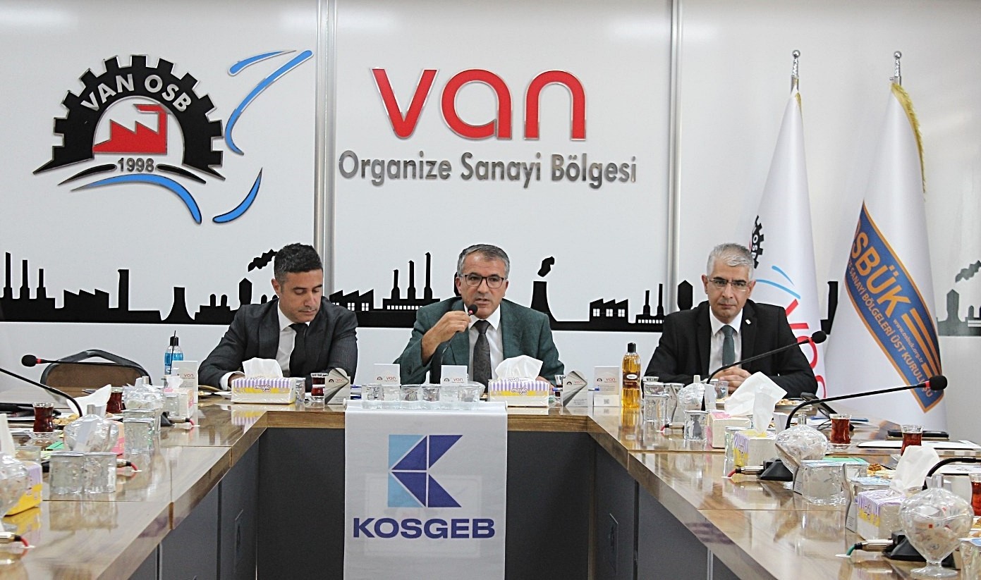 VAN OSB BAŞKANI MEMET ASLAN’DAN GİRİŞİMCİLERE KOSGEB ÇAĞRISI: "GÜNCEL DESTEKLER SANAYİMİZE GÜÇ KATACAK"