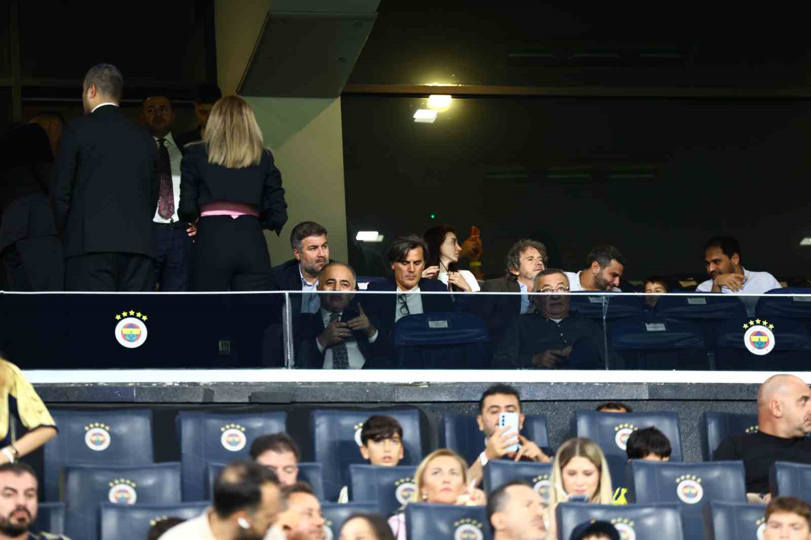 VİNCENZO MONTELLA, FENERBAHÇE- ROMA MAÇINI TAKİP ETTİ