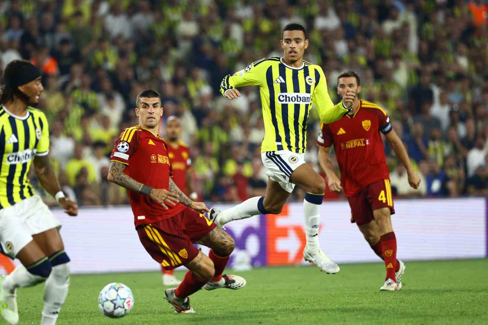 UEFA ŞAMPİYONLAR LİGİ: FENERBAHÇE: 1 - ROMA: 1 (MAÇ SONUCU)