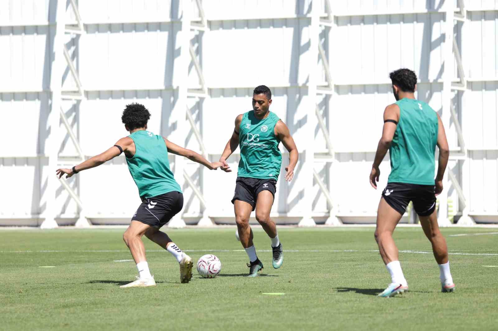 KONYASPOR, TRABZONSPOR MAÇI HAZIRLIKLARINI TAMAMLADI