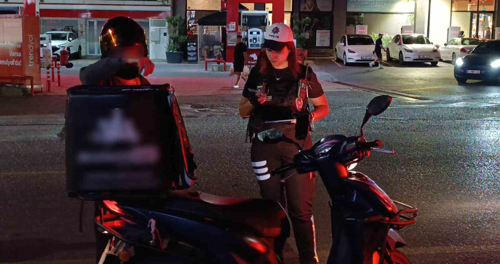 TEKİRDAĞ’DA TRAFİK UYGULAMASI