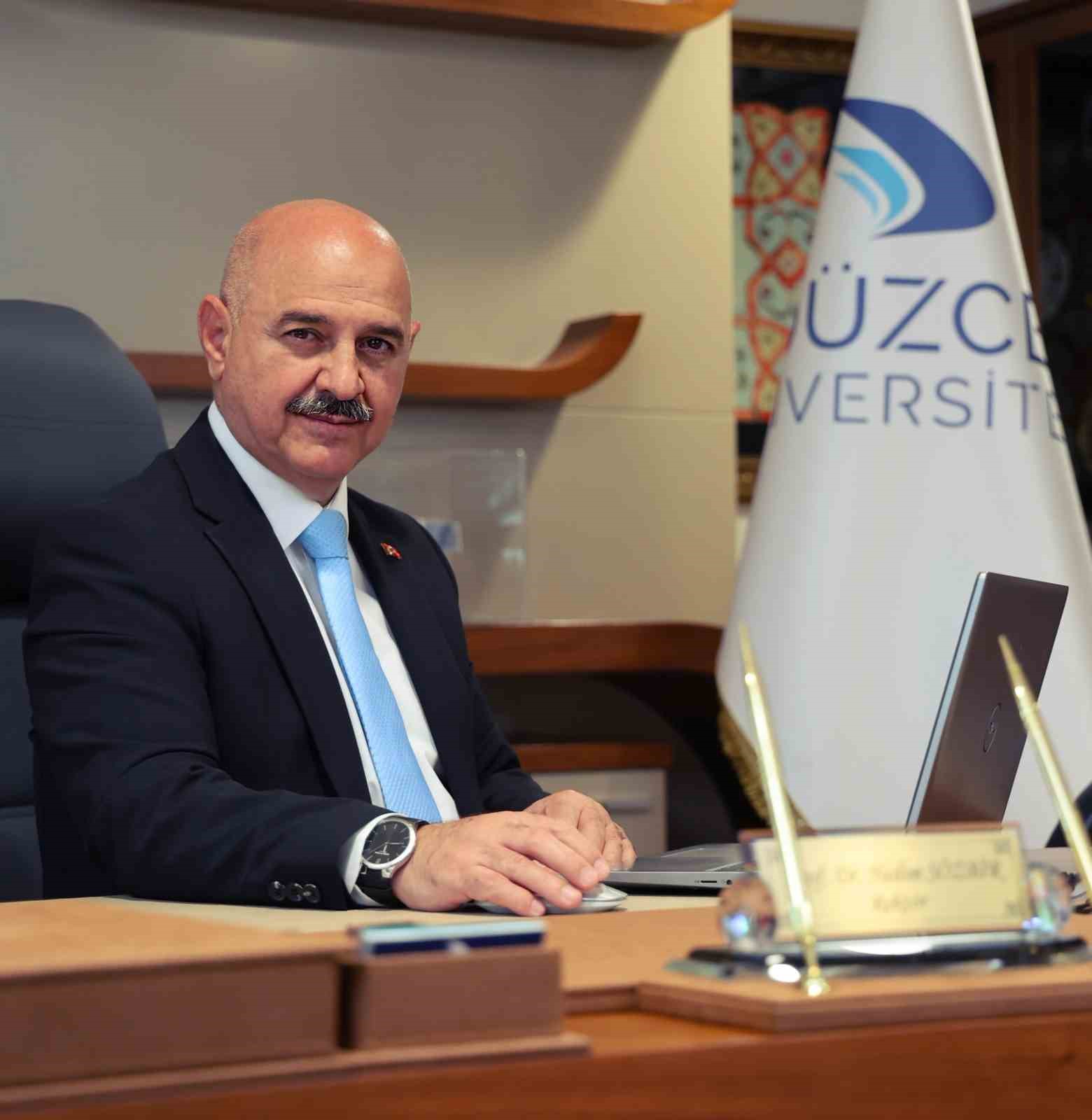 REKTÖR SÖZBİR BAŞSAĞLIĞI MESAJI YAYINLADI