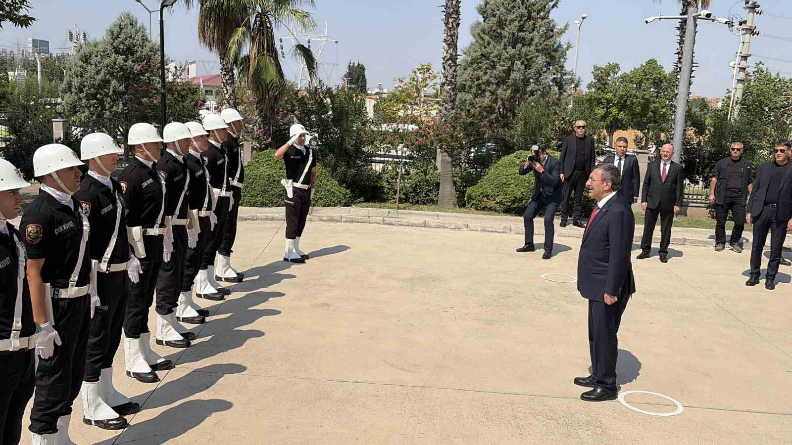 CUMHURBAŞKANI YARDIMCISI CEVDET YILMAZ OSMANİYE’DE