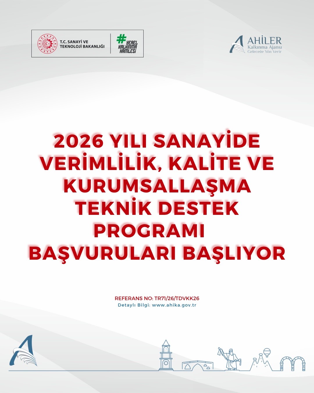 AHİLER KALKINMA AJANSI’NDAN KOBİ’LERE 10 MİLYON TL’LİK TEKNİK DESTEK