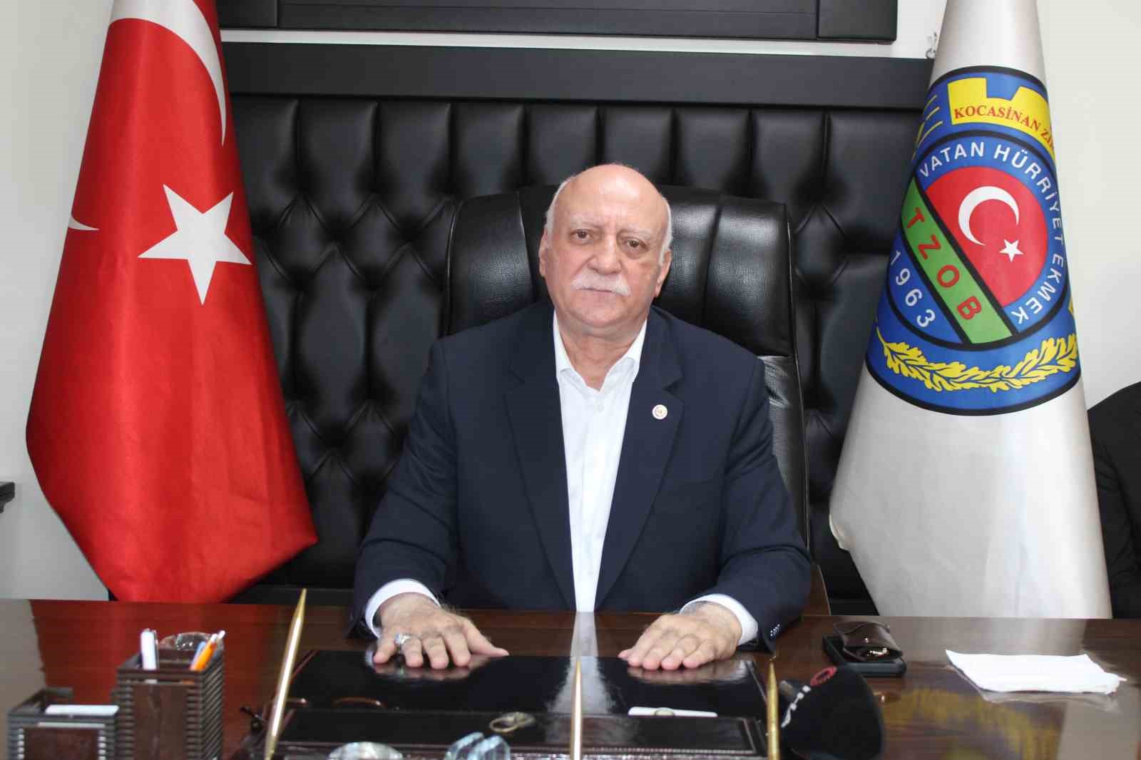 TZOB GENEL BAŞKANI ŞEMSİ BAYRAKTAR: "TARIM ARTIK BİR MİLLİ GÜVENLİK MESELESİDİR"