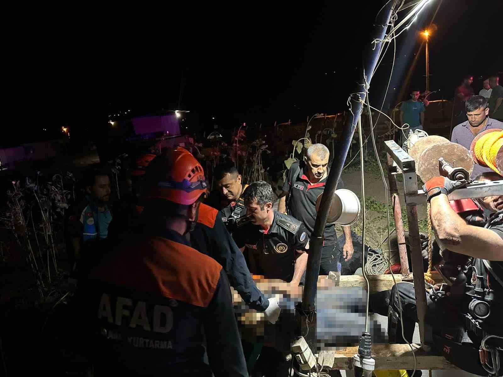 KAHRAMANMARAŞ’TA KUYUYA DÜŞEN 2 KİŞİ HAYATINI KAYBETTİ
