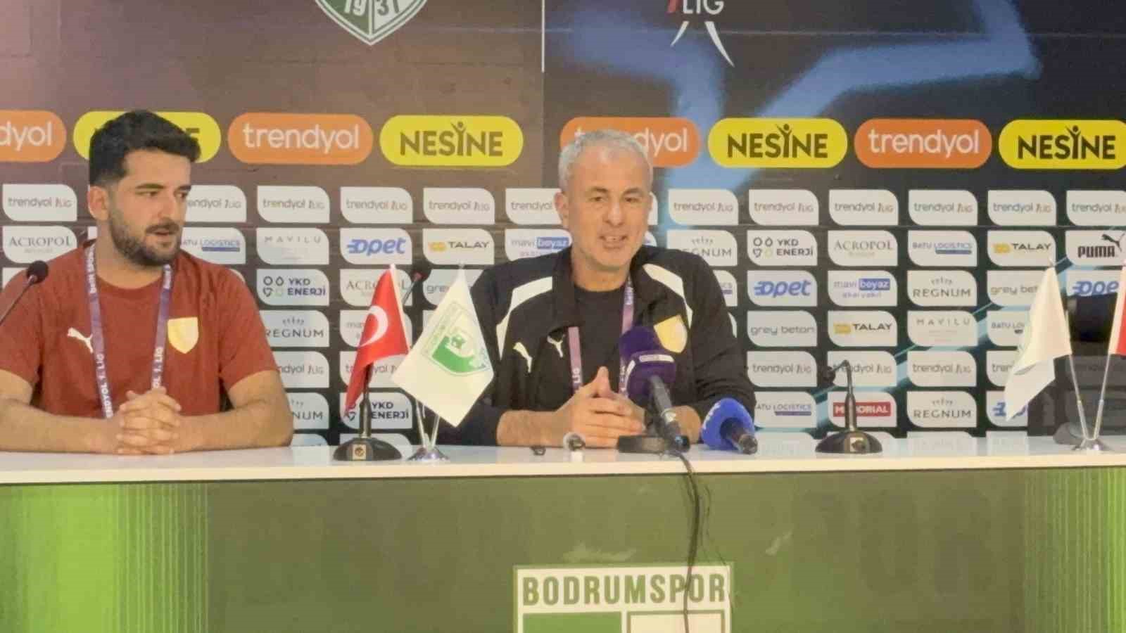SEFER YILMAZ: "ÜST SIRALARA OYNAYACAK BİR BODRUMSPOR OLUŞTURMAK İSTİYORUZ"