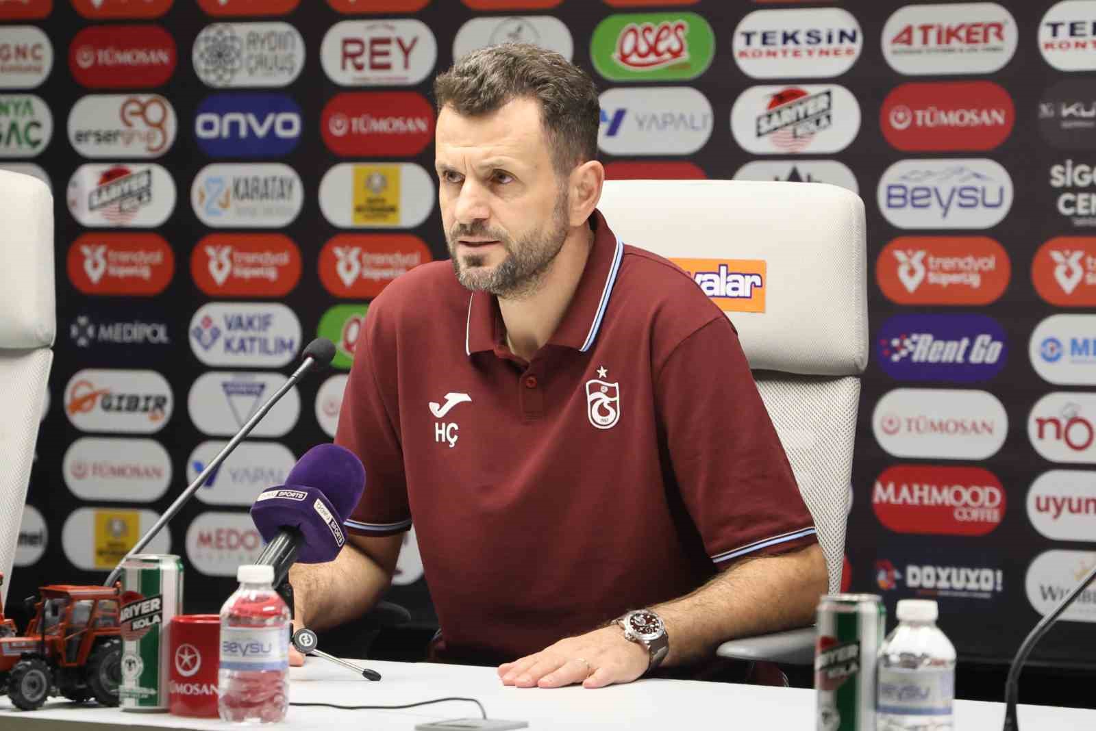 HÜSEYİN ÇİMŞİR: "BİZ İYİ BİR TAKIMIZ BURADAN DA KALKMASINI BİLİRİZ"