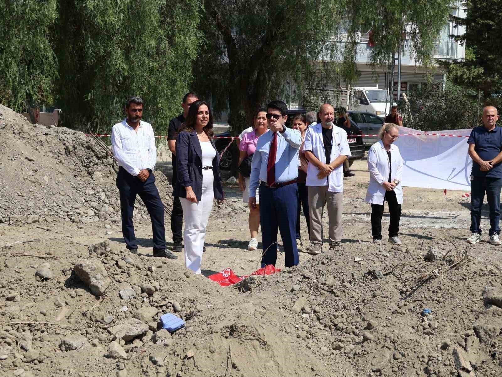 AKÇALI AİLE SAĞLIĞI MERKEZİ’NİN YENİ HİZMET BİNASINDA ÇALIŞMALAR SÜRÜYOR
