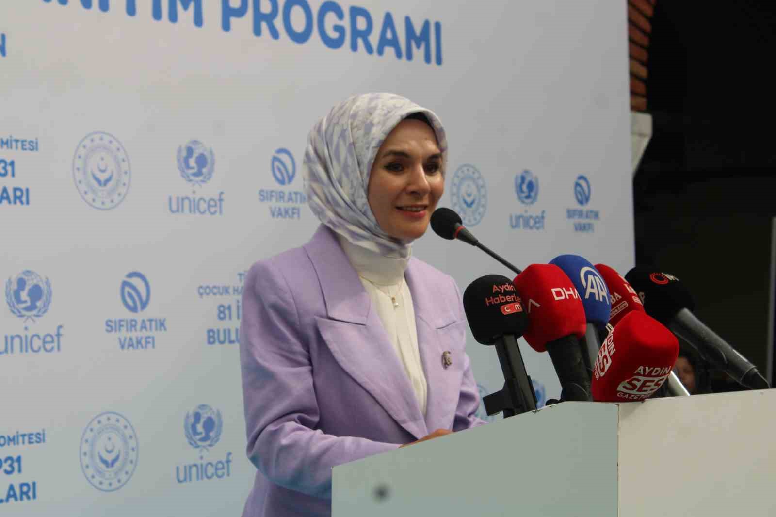 AİLE VE SOSYAL HİZMETLER BAKANI GÖKTAŞ: "İKLİM DEĞİŞİKLİĞİNİN YÜKÜNÜ EN FAZLA ÇOCUKLARIMIZ TAŞIYOR"