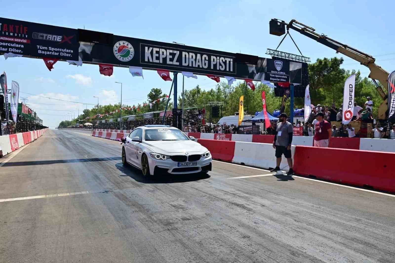 TÜRKİYE OTODRAG ŞAMPİYONASI KEPEZ’DE NEFES KESTİ