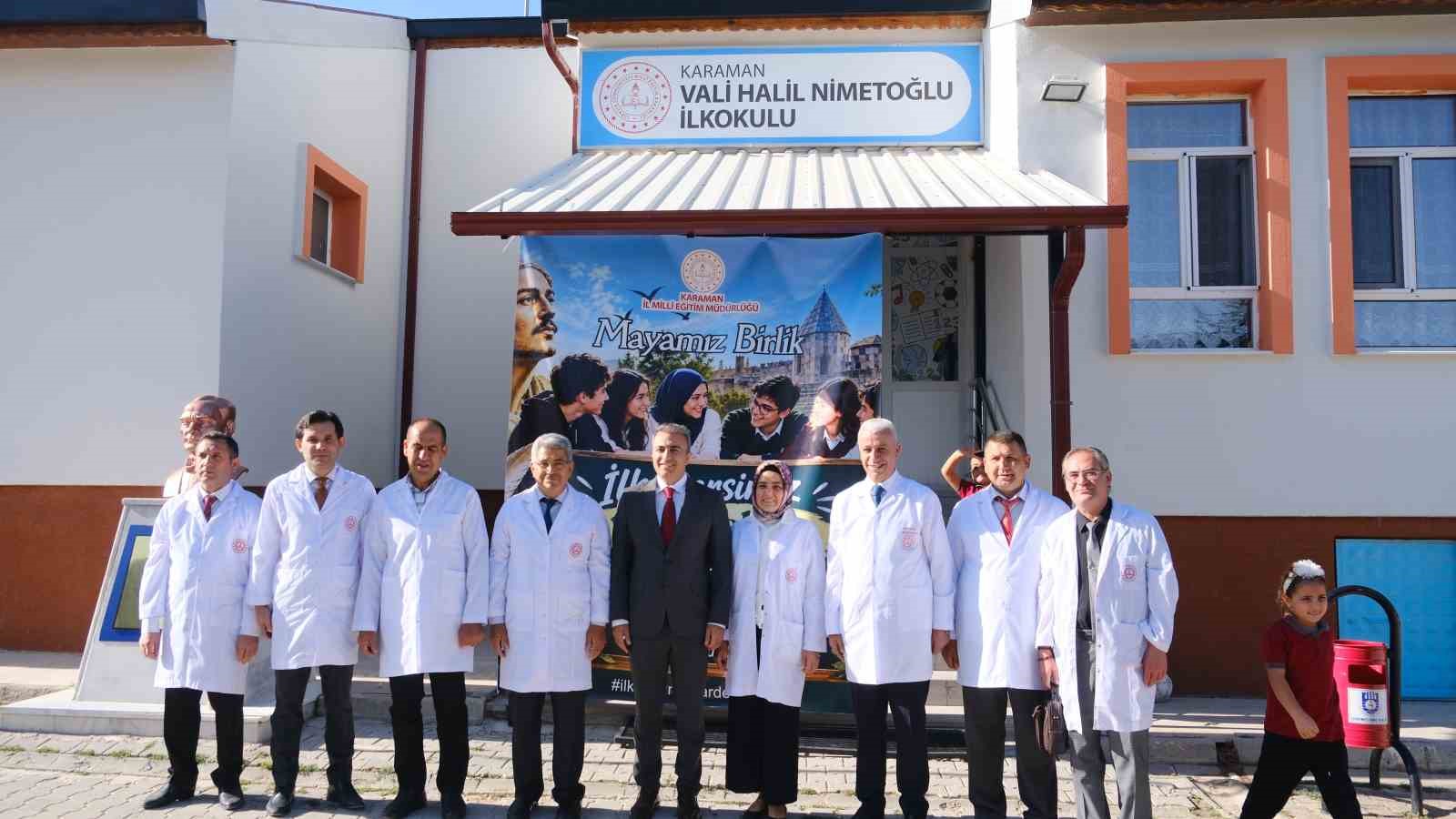 KARAMAN’DA 2026-2027 EĞİTİM-ÖĞRETİM YILI TÖRENLE BAŞLADI